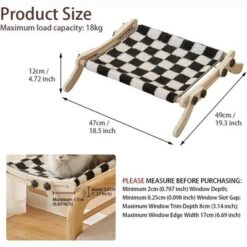 Cat Window Perch, Cat Window Hammock, Providing All-Around Sunbath Space Saving, Easy To Adjust Cat Bed For Windowsill, Bedside 15 Cat Window Perch, Cat Window Hammock, Providing All-Around Sunbath Space Saving, Easy To Adjust Cat Bed For Windowsill, Bedside -The Range Shop GUEST 018cc0c0 eafa 4ce3 b9c1 6816cc0441e6