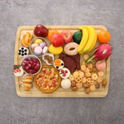 Large Bamboo Cutting Board, Chopping Board With Deep Juice Grooves, Wooden Over Sink Stove Top -The Range Shop GUEST 0722f69b 9185 4691 9c0d df9143201cac