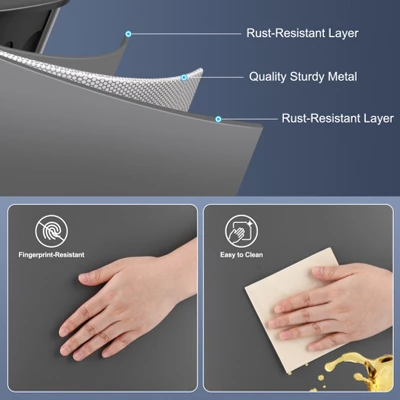 14.5 Gallon Motion Sensor Trash Can, Smart Trash Can With Lid, Automatic Garbage Can With Handle 3 14.5 Gallon Motion Sensor Trash Can, Smart Trash Can With Lid, Automatic Garbage Can With Handle - Image 3