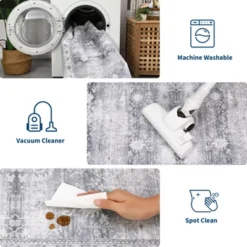 Runner Rug, Home Decor, Soft Non-Slip, Washable Kitchen Runner Rug, For Bathroom, Laundry, Indoor Farmhouse -The Range Shop GUEST 0a32e9d8 153d 4ca0 8cab 9da78e7e94c9