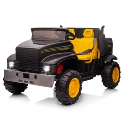 24V Kids Ride-on Truck Car With Remote Control Electric UTV Vehicle With Dump Bed, 4WD Power Ride-on 4x200W Motors, 3 Speeds, 2 Seats -The Range Shop GUEST 0d6713f4 6e59 469f 9c53 c3274a345fcf