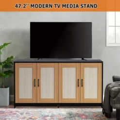 47.2" Large Hidden Cabinet Double Litter Box Enclosure Furniture For 2 Cats -The Range Shop GUEST 0ea63333 6c95 4daf 942f 0aa24f905784