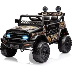 12V Kids Ride On Truck Car With Remote Control, Spring Suspension, 3 Speeds, LED Lights, Parent Safety Brake -The Range Shop GUEST 0f705524 53e5 4b3f 837c 5b435a305338
