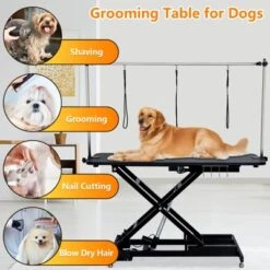 60“ Electric Dog Grooming Table, Adjustable Pet Grooming Station With Anti Slip Tabletop, Sockets, Hooks, X Lift Pet Washing Station With Remote 11 60“ Electric Dog Grooming Table, Adjustable Pet Grooming Station With Anti Slip Tabletop, Sockets, Hooks, X Lift Pet Washing Station With Remote -The Range Shop GUEST 11cc1b41 1a7a 40e6 8b04 4b9d5e0ad670