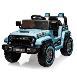 12V Kids Ride On Truck Car, Electric Vehicles With Remote Control, Spring Suspension, Lights, Music, Battery Powered Ride On Toy For Boys Girls -The Range Shop GUEST 12502f6e 0af4 4a95 8c7a 812f8d9a244b