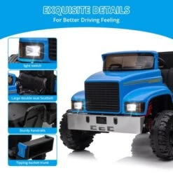 12V Electric Ride-On Truck Car With Remote Control, 4WD, Electric Dump Bed, 4x200W Motors, And 3 Speed Settings – 2-Seater Utv For Kids -The Range Shop GUEST 13a347b0 4ecf 477d ba9c 328433448c60