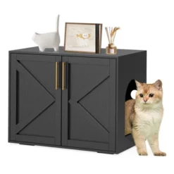 Cat Litter Box Enclosure Furniture, Hidden Wooden Litter Box Cabinet With Side Table Design 10 Cat Litter Box Enclosure Furniture, Hidden Wooden Litter Box Cabinet With Side Table Design -The Range Shop GUEST 148d08cd fbab 472b ac6f 02df65b0d199