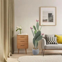 42" Artificial Cactus Plant – Realistic Large Potted Cactus, Low Maintenance, Indoor Outdoor Decorative Greenery For Home, Office, Garden 13 42" Artificial Cactus Plant – Realistic Large Potted Cactus, Low Maintenance, Indoor Outdoor Decorative Greenery For Home, Office, Garden -The Range Shop GUEST 163cb636 37d7 4b98 a878 8eb5f3c78a82