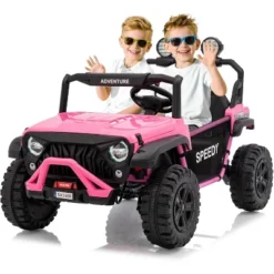 24V Kids Electric Ride-on Truck With Parent Remote Control, Spring Suspension, Parent Safety Brake, Storage, Off-Road Toy Car For Toddlers 15 24V Kids Electric Ride-on Truck With Parent Remote Control, Spring Suspension, Parent Safety Brake, Storage, Off-Road Toy Car For Toddlers -The Range Shop GUEST 180716a5 866c 4c4c 91f7 d74889912b9c