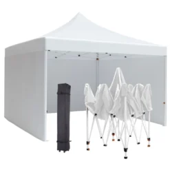 Pop Up Canopy Tent, 10 X 10 Ft Commercial Instant Shade Canopy With Roller Bag, Outdoor Portable Canopy For Events, Parties, Camping -The Range Shop GUEST 19caaedf 03e6 4a22 86cc ce30425d740e