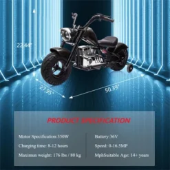 Kids Electric Dirt Bike, 36V Powered Ride On Motorcycle, 350W Torque Motorbike W/Training Wheel, Leather Seat, Music, LED Headlight For Boys Girls 16 Kids Electric Dirt Bike, 36V Powered Ride On Motorcycle, 350W Torque Motorbike W/Training Wheel, Leather Seat, Music, LED Headlight For Boys Girls -The Range Shop GUEST 1cca7c22 178d 4a09 9595 409f29eb08f2