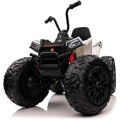 24V Kids ATV With 2 Seater, 4x200W Powerful Engine, Dual 7AH Batteries, Accelerator Handle, EVA Tires, LED Lights & Music 12 24V Kids ATV With 2 Seater, 4x200W Powerful Engine, Dual 7AH Batteries, Accelerator Handle, EVA Tires, LED Lights & Music - Image 12