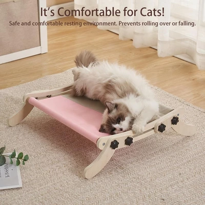 Cat Window Perch, Cat Window Hammock, Providing All-Around Sunbath Space Saving, Easy To Adjust Cat Bed For Windowsill, Bedside 2 Cat Window Perch, Cat Window Hammock, Providing All-Around Sunbath Space Saving, Easy To Adjust Cat Bed For Windowsill, Bedside - Image 2
