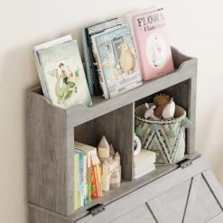 47.8''H Wooden Kids Bookcase & Toy Organizer With Flip-Top Lid, Boys/Girls Toy Storage Organizer For Playroom/Bedroom 15 47.8''H Wooden Kids Bookcase & Toy Organizer With Flip-Top Lid, Boys/Girls Toy Storage Organizer For Playroom/Bedroom -The Range Shop GUEST 23b93a65 0bf3 4e8a b2b4 fc68df6b415c