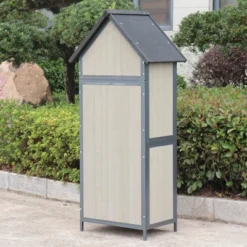 Outdoor Sheds Storage, Vertical Storage Sheds, Wooden Sheds With Metal Frame, Large Capacity Storage -The Range Shop GUEST 251ed5a0 9090 4031 adce 0c89e5412aaf