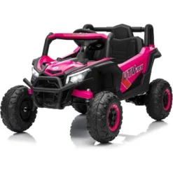 12V Kids UTV Ride-On Truck W/ Remote, 4WD/2WD Switch, Spring Suspension, EVA Tires, Bluetooth & LED Lights For Ages 3-8 -The Range Shop GUEST 258cc31b 638a 4068 b451 e469a14a06ac