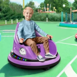 Toddlers Bumper Car, 12V Ride On Toy For Kids, Electric Ride On Car W/Remote Control, Baby Bumping Toy Car W/2 Speeds, LED Lights, 360 Degree Spin -The Range Shop GUEST 2953e0e1 c4dd 40d7 893f 4c40f577e32c