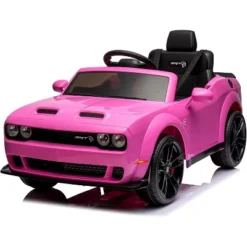 12V Licensed Dodge Challenger Kids Electric Car, Battery Powered Electric Vehicles With Remote Control, LED Lights, For Boys Girls -The Range Shop GUEST 2983738b f4b3 440f 9170 2ec4dcee1e80
