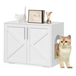 Cat Litter Box Enclosure Furniture, Hidden Wooden Litter Box Cabinet With Side Table Design 11 Cat Litter Box Enclosure Furniture, Hidden Wooden Litter Box Cabinet With Side Table Design -The Range Shop GUEST 2be30f25 f494 4fe5 aa1d 4136d161594f