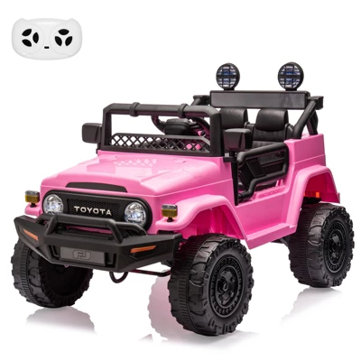 12V Ride On Truck Car For Kids, Kids Car W/2.4G Remote Control, Led Lights, Suspension, Safety Belt, Powered Electric Vehicle For Boys And Girls 8 12V Ride On Truck Car For Kids, Kids Car W/2.4G Remote Control, Led Lights, Suspension, Safety Belt, Powered Electric Vehicle For Boys And Girls - Image 8