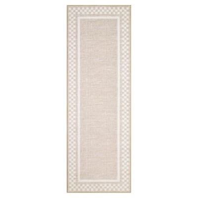 Modern Geometric Bordered Living Room Bedroom Rugs, Ultra Thin Soft Non Slip Large Carpet For Dining Room Office Classroom 8 Modern Geometric Bordered Living Room Bedroom Rugs, Ultra Thin Soft Non Slip Large Carpet For Dining Room Office Classroom - Image 8