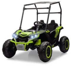 24V 2 Seater Ride On UTV Car, 4WD Electric Off-Road Truck With Sun Shade, Side By Side Battery Powered Toy Car With Remote Control, Music, Lights -The Range Shop GUEST 3311053e bc23 4f2a 971c 8fb49597fe1d