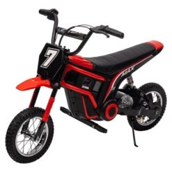 24V Kids Electric Dirt Bike 350W Motor, 3-Speed (5-14.29MPH), Hydraulic Suspension, 135LBS Capacity For Ages 8-12, 90 Min Runtime -The Range Shop GUEST 356ed2f9 6145 4147 a0d4 556b66649f98