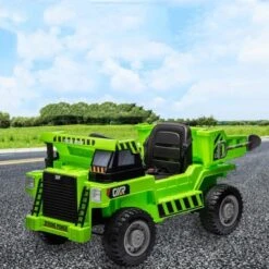 Ride On Dump Truck, Ride On Car With Remote Control, 12V 4WD Kids Electric Car, Ride On Toys With Electric Dump Bed And Shovel, Two Speeds, Music -The Range Shop GUEST 37c55fbc eff3 4082 8146 6250387c8161