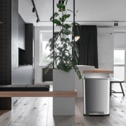 13 Gal & 2.1 Gal Trash Can Combo Set, Stainless Steel Garbage Can With Foot Pedal Quiet-Close Lid -The Range Shop GUEST 3e83c929 2149 46a3 bba3 4838657863b1