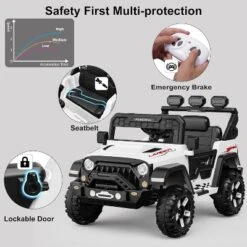 Kids Electric Vehicle, 12V Battery Powered Ride On Car With 2.4G Remote Control, 3 Speed Ride On Toy, Soft Start, LED Lights 16 Kids Electric Vehicle, 12V Battery Powered Ride On Car With 2.4G Remote Control, 3 Speed Ride On Toy, Soft Start, LED Lights -The Range Shop GUEST 3f779031 7989 49fc 843b 59bac4f89a50