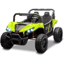 24v Ride On Toys For Big Kids - 2 Seater Kids UTV W/Parent Remote, 3.1 MPH, Music, LED Lights & Seat Belts - Over 3 Years -The Range Shop GUEST 40557cee 0af4 4c25 acc9 652a9a0416fc