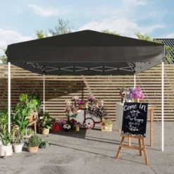 10x10 Heavy Duty Pop Up Canopy, Outdoor Canopy Tent With Portable Bag, 3 Adjustable Height 17 10x10 Heavy Duty Pop Up Canopy, Outdoor Canopy Tent With Portable Bag, 3 Adjustable Height -The Range Shop GUEST 42aa4cdf 42cc 4674 ac40 41aefae05da4