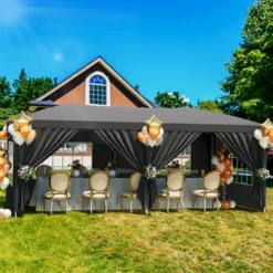 Pop Up Canopy Tent With 6 Removable Sidewalls, Large Outdoor Canopies With Adjustable Heights, Easy Up Commercial Canopy Tents For Parties 15 Pop Up Canopy Tent With 6 Removable Sidewalls, Large Outdoor Canopies With Adjustable Heights, Easy Up Commercial Canopy Tents For Parties -The Range Shop GUEST 438c67d1 3a71 4cf4 913e 61f152deec3f