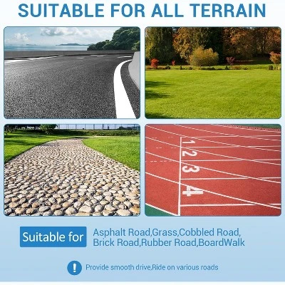 24V Licensed Cadillac Ride On Truck Car For Kids - 2 Seater Electric Vehicle W/Parent Remote Control, Smooth Start, For Boys Girls 3 24V Licensed Cadillac Ride On Truck Car For Kids - 2 Seater Electric Vehicle W/Parent Remote Control, Smooth Start, For Boys Girls - Image 3