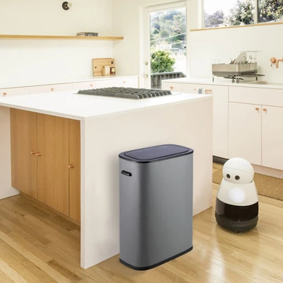 14.5 Gallon Motion Sensor Trash Can, Smart Trash Can With Lid, Automatic Garbage Can With Handle 7 14.5 Gallon Motion Sensor Trash Can, Smart Trash Can With Lid, Automatic Garbage Can With Handle - Image 7