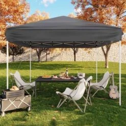 10x10 Heavy Duty Pop Up Canopy, Outdoor Canopy Tent With Portable Bag, 3 Adjustable Height 21 10x10 Heavy Duty Pop Up Canopy, Outdoor Canopy Tent With Portable Bag, 3 Adjustable Height -The Range Shop GUEST 4abfa9b6 077b 43d7 bdf6 15e859b7487f