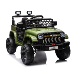 Kids Ride On Truck Car With Remote Control, 12V Battery Powered Electric Car With Spring Suspension, MP3 Player, LED Light, 3 Speed For Boys Girls 3+ -The Range Shop GUEST 5738cc9f 20b0 4f65 bc5a 994a950aafb0