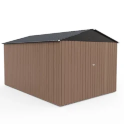 8 X12Ft Outdoor Storage Shed,Metal Garden Shed,Large Metal Tool Sheds With Updated Frame Structure And Lockable Doors,for Backyard Garden Patio Lawn
