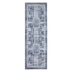 Washable Vintage Living Room Rugs,Floral Print Retro Accent Bedroom Carpet, Large Non Slip Area Rug For Kitchen Dining Room -The Range Shop GUEST 5d1a2286 e607 4555 9265 4628894be18b