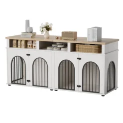 MDF PB Iron Arch Double Dog Cage - Durable, Spacious, Secure, Easy Assembly, Weather Resistant 15 MDF PB Iron Arch Double Dog Cage - Durable, Spacious, Secure, Easy Assembly, Weather Resistant -The Range Shop GUEST 60610498 ac28 4f71 827c 61ef2566ee5e