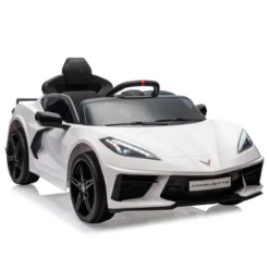 12V Kids Ride On Car, Sports Licensed Corvette Electric Car Toy For Toddles, With Remote Control, Visual Dashboard, LED Lights, Music, For Kids 3-10 -The Range Shop GUEST 60d47adc 0b44 45c9 b825 7cf2e54dfabe