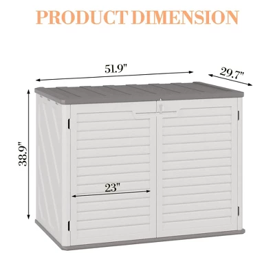 Outdoor Storage Cabinet,Waterproof Outdoor Shed With Floor,Resin Weather Resistant Tools Storage House Shed For Garden Backyard, Easy Assembly,White 1 Outdoor Storage Cabinet,Waterproof Outdoor Shed With Floor,Resin Weather Resistant Tools Storage House Shed For Garden Backyard, Easy Assembly,White