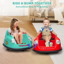 12V Kids Electric Bumper Car With 2.4G Remote Control, 360° Spinning, Music & LED Lights, Safety Bumper For Ages 2-5 Years -The Range Shop GUEST 68c4f972 b972 460d a247 288bae5eba60