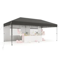 10'x20' Commercial Pop-Up Canopy Tent, Instant Setup Shelter, Portable Outdoor Tent -The Range Shop GUEST 6990fcaf 2bae 4fa1 9453 37a704cd254a