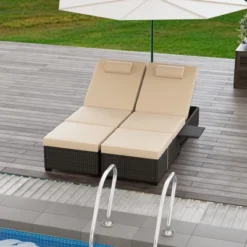 Wicker Chaise Outdoor,Reclining Adjustable Pool Rattan Chaise Chair,Patio Rattan Wicker Chaise Lounge Chair Set Of 2, For Pool Deck 13 Wicker Chaise Outdoor,Reclining Adjustable Pool Rattan Chaise Chair,Patio Rattan Wicker Chaise Lounge Chair Set Of 2, For Pool Deck -The Range Shop GUEST 69d8e480 cf60 4aa2 b7aa cf0980dc8945