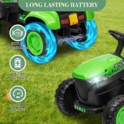 12V Kids Ride On Excavator Toy With Remote Control, Kids Electric Tractor Car With Music, LED Lights, Horn, Trailer & Dozer Bucket, Boys Girls 3-10 -The Range Shop GUEST 6d759e6e f33b 439c 977a 0be586c4ba47