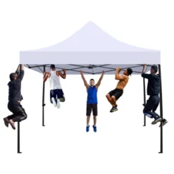 Commercial Canopy Tent 10x10 Pop Up Canopy Tent Heavy Duty 500D Waterproof With Roller Bag, 4 Sandbags For Outdoor Camping Stall Party Event -The Range Shop GUEST 6ffc7b5d f803 466e aab1 df8ad4650253
