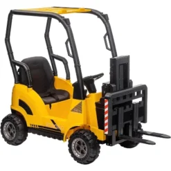 12V Kids Ride On Forklift Car With Tent, Electric Ride On Construction Car Toy For Toddles With Remote Control, 2 Speeds, Music 15 12V Kids Ride On Forklift Car With Tent, Electric Ride On Construction Car Toy For Toddles With Remote Control, 2 Speeds, Music -The Range Shop GUEST 7158a9b9 ba86 468e 827d e22b244afa28