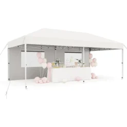 10'x20' Commercial Pop-Up Canopy Tent, Instant Setup Shelter, Portable Outdoor Tent -The Range Shop GUEST 7188022c 8bfa 4f78 a8e5 dd4498b5914c
