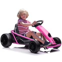 24V Go Kart For Kids, 9Ah Large Battery 8MPH High Speed Ride On Drifting Car With Music, Horn,Max Load 175lbs, Outdoor Ride On Toy For Teens 3-10 -The Range Shop GUEST 760e23bb dd46 42c5 b325 48866ea877e6